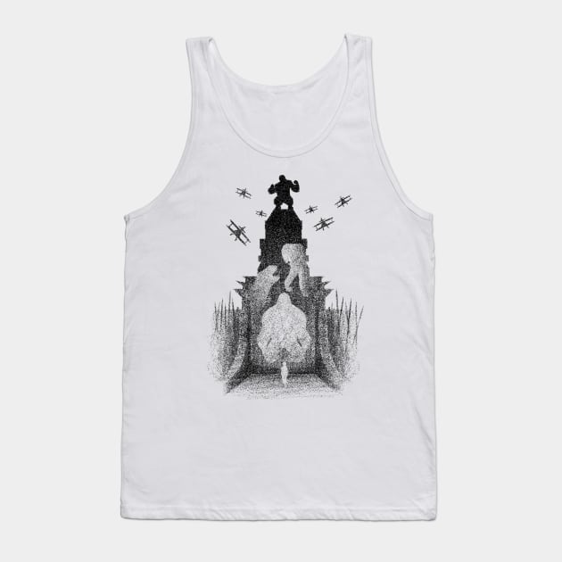 The Beauty and The Beast Tank Top by salihgonenli